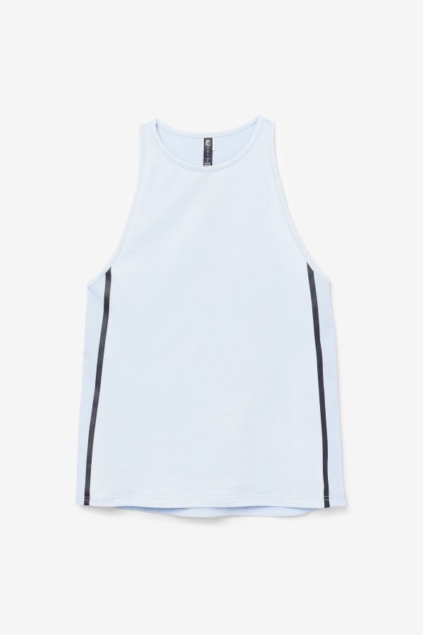 Fi-Lux Loose Tank Top Blue Fog/Black Fila