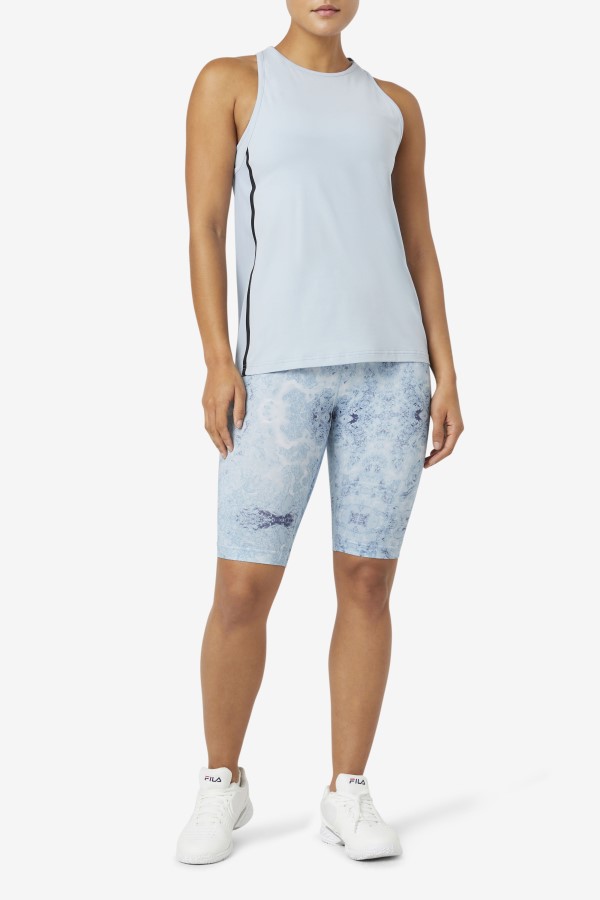 Fi-Lux Loose Tank Top Blue Fog/Black Fila