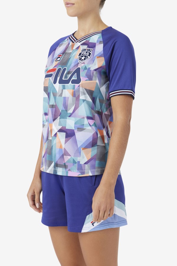 Geoprint/Blue Fallone Jersey Fila