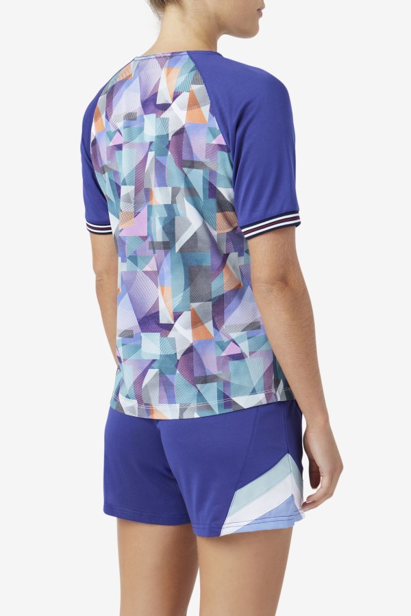 Geoprint/Blue Fallone Jersey Fila