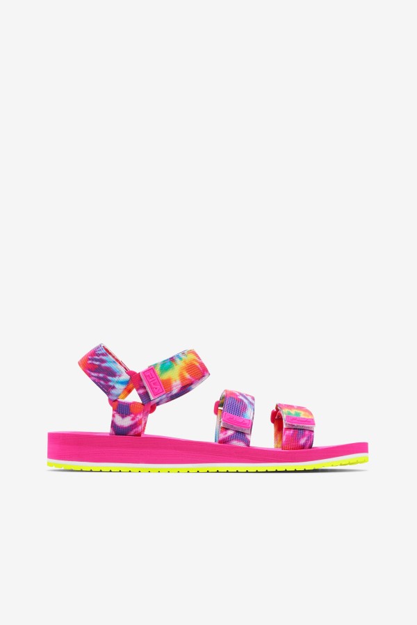 Fila Mutli/White/Pink Glo Women's Drifter Ts Tie Dye