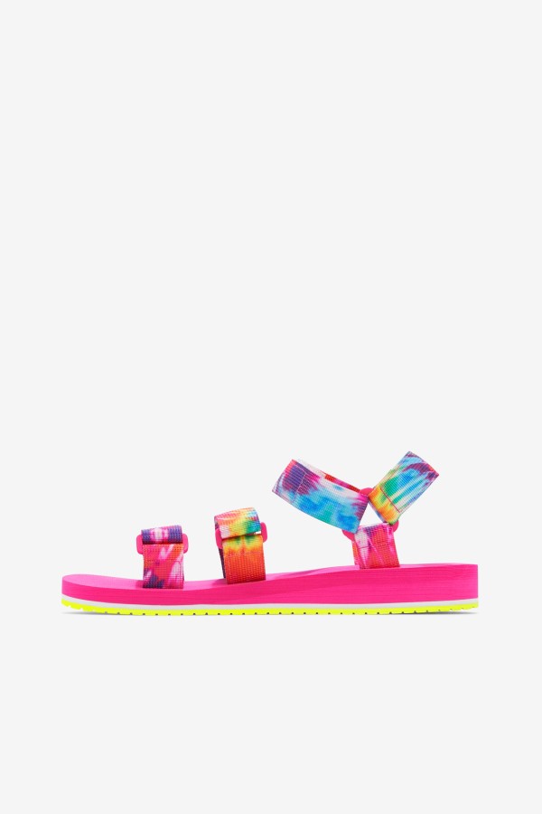 Fila Mutli/White/Pink Glo Women\'s Drifter Ts Tie Dye