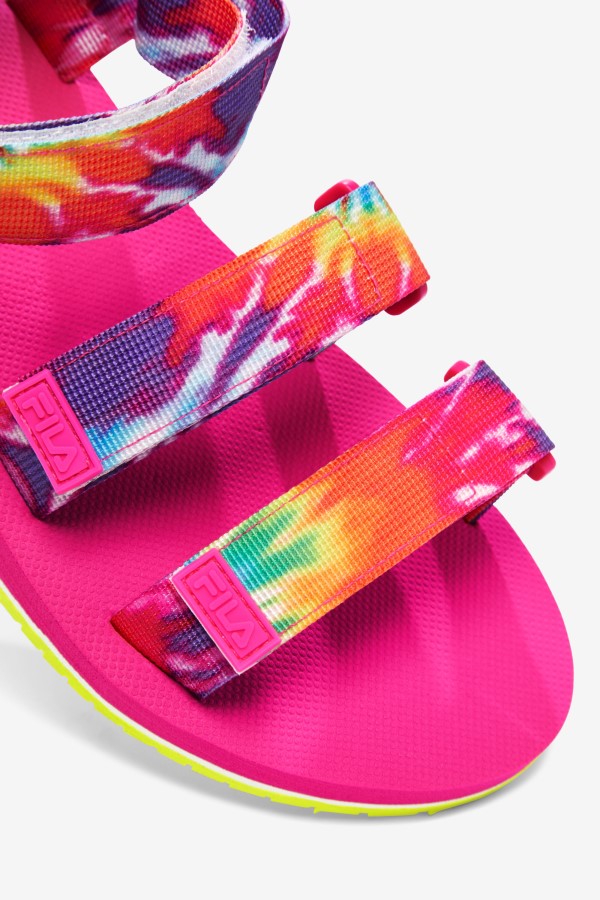Fila Mutli/White/Pink Glo Women\'s Drifter Ts Tie Dye
