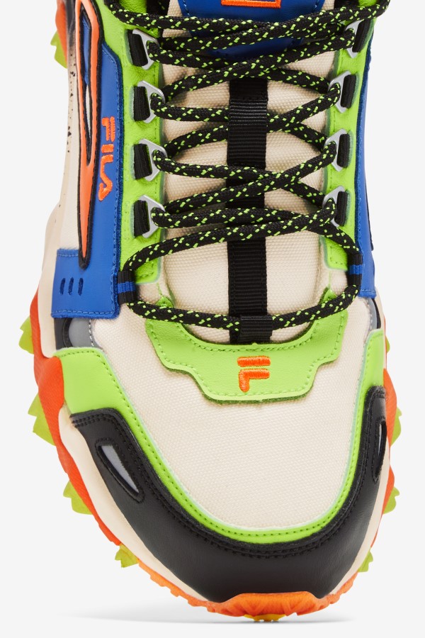 Gardenia/Black/Orange Men\'s Oakmont Tr Fila