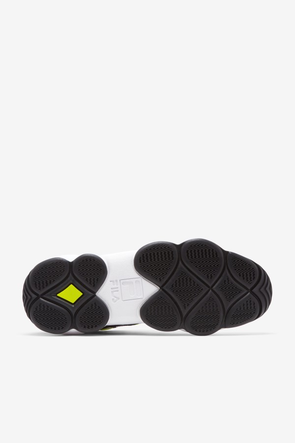 Fila White/Black/Yellow Men\'s Stackhouse Spaghetti