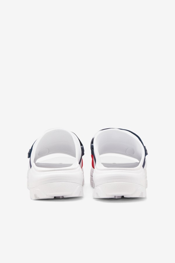 Men\'s outdoor slide Fila White/Navy/Red