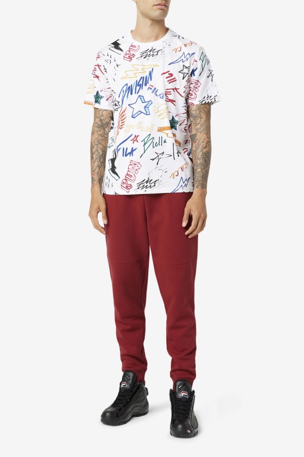White Fila Hiransh Tee