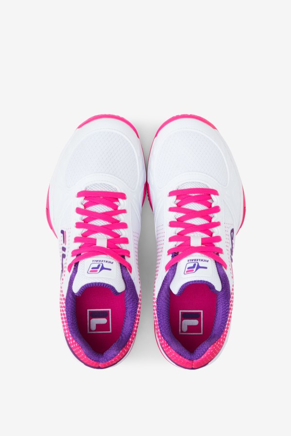 Women\'s Volley Zone Fila White/Pink Glo/Purple
