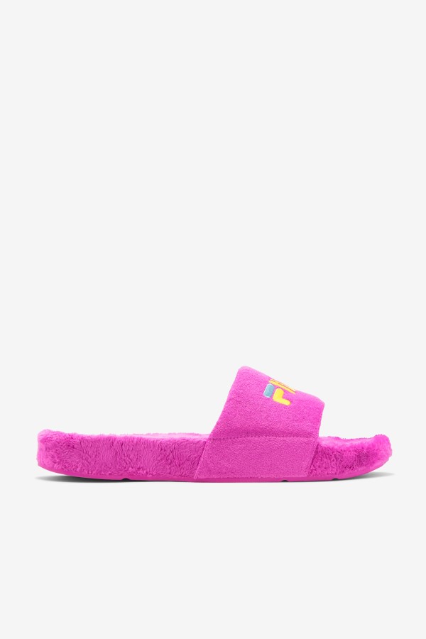 Terry Drifter Slide Fila Purple/Yellow/Petit Four