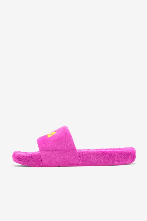Terry Drifter Slide Fila Purple/Yellow/Petit Four