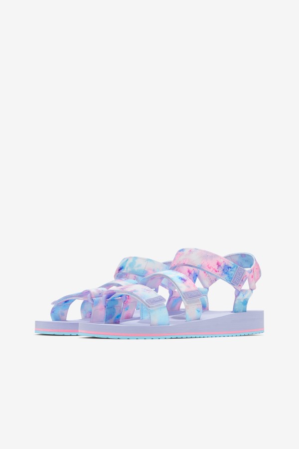 Women\'s Drifter Ts Tie Dye Fila Multi/White/Purple Heather