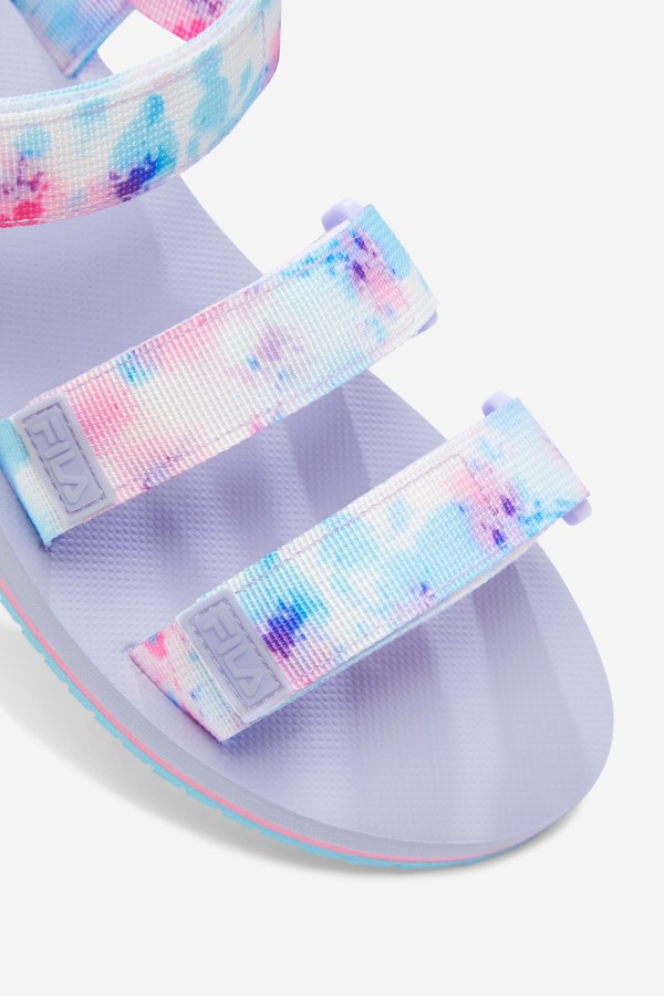Women\'s Drifter Ts Tie Dye Fila Multi/White/Purple Heather