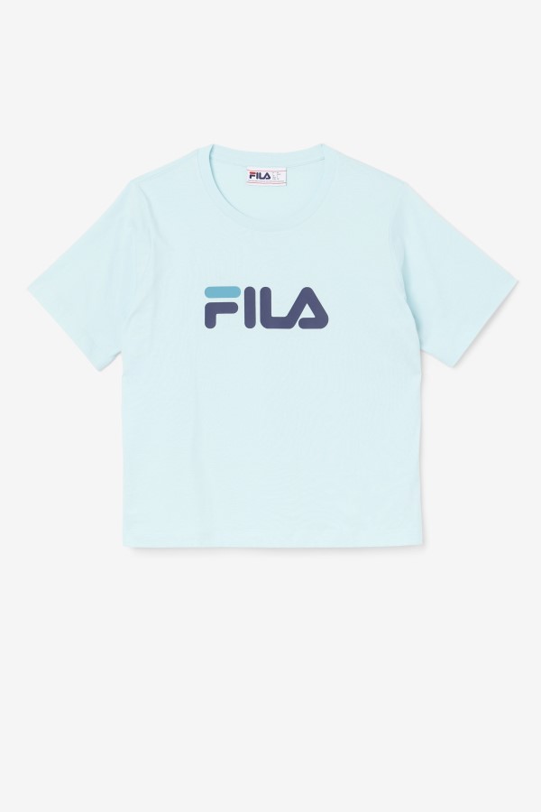 Thea Tee Fila Iced Aqua/Navy/Biscay Bay