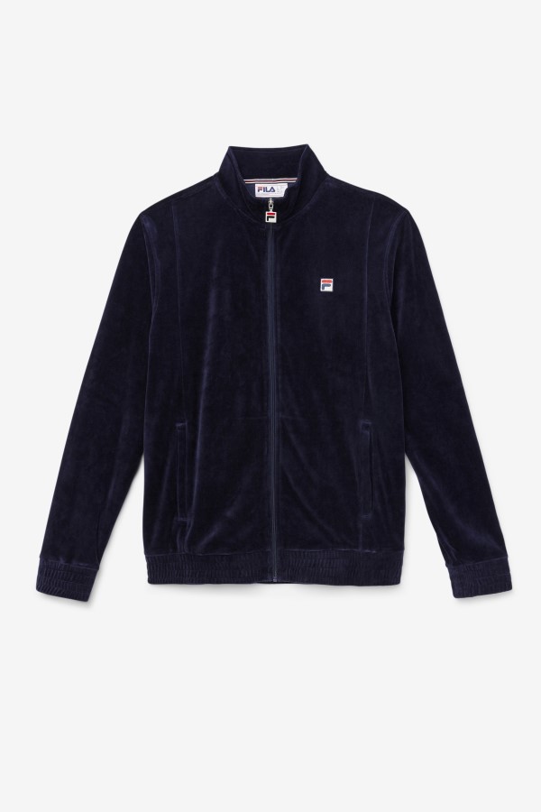 Fila O-Fit Velour Jacket Navy