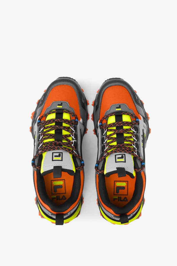 Big Kids\' Oakmont TR Fila Orange/Black/Safety