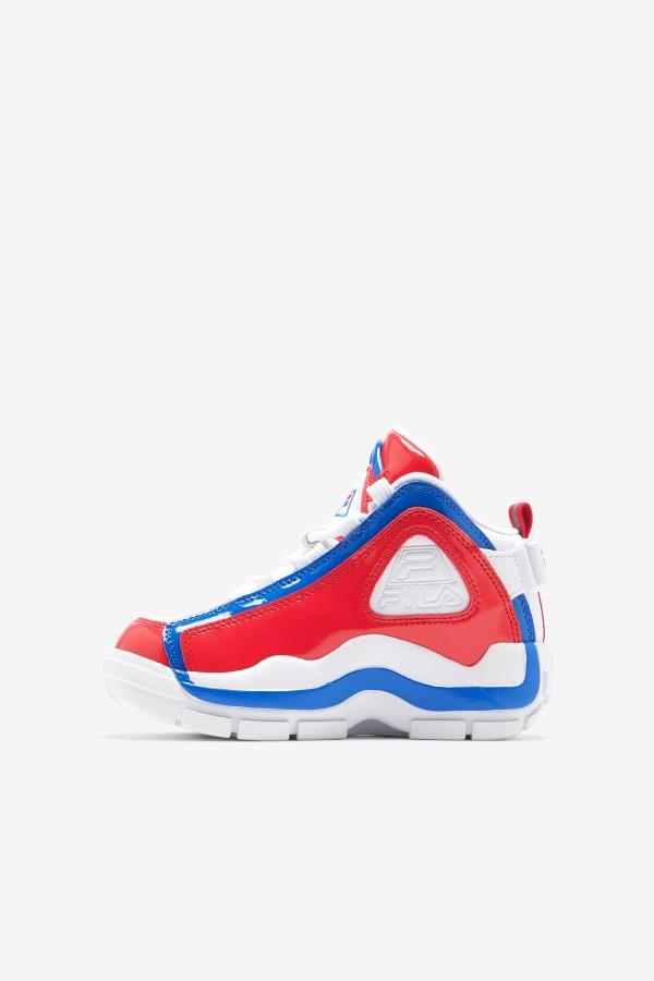 White/Red/Blue Little Kids\' Grant Hill 2 Fila