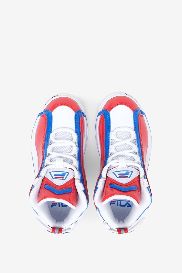 White/Red/Blue Little Kids\' Grant Hill 2 Fila