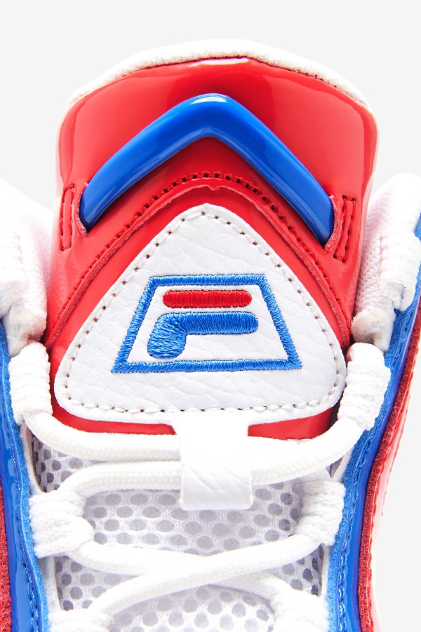 White/Red/Blue Little Kids\' Grant Hill 2 Fila