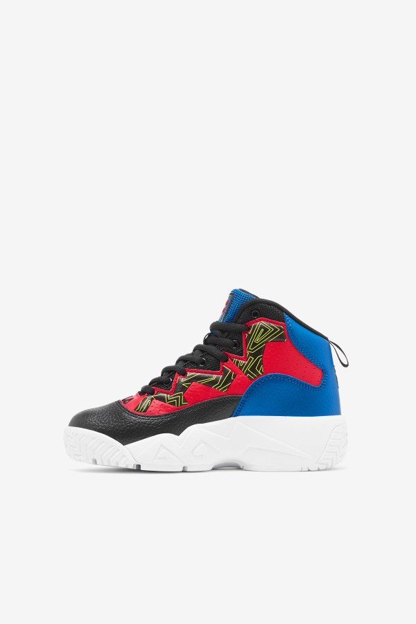 Black/Blue/Red Big Kids\' MB Fila