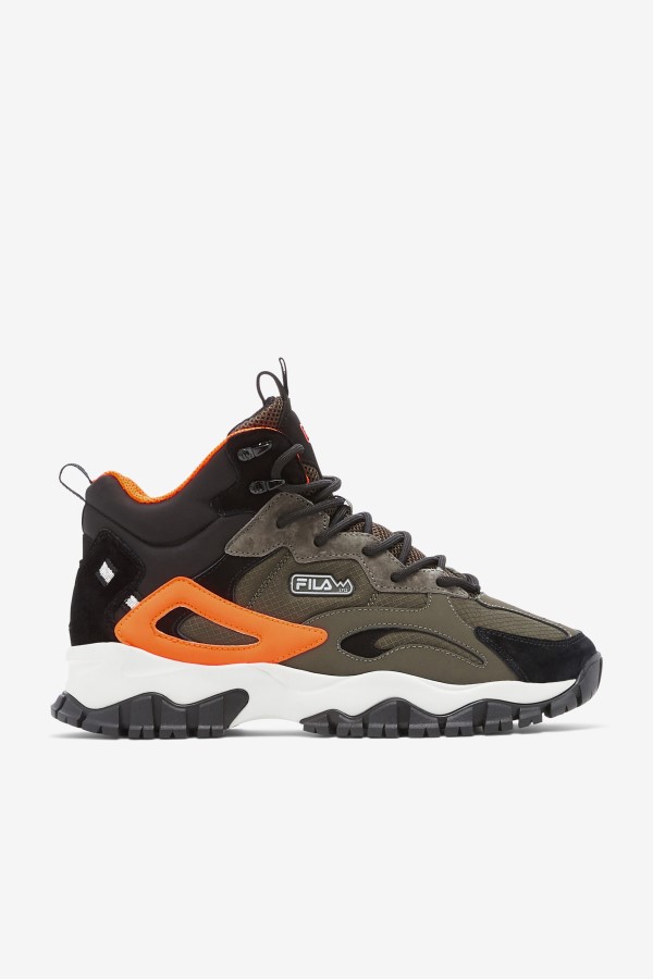 Tarmac/Black/Orange Men's Ray Tracer TR 2 Mid Fila