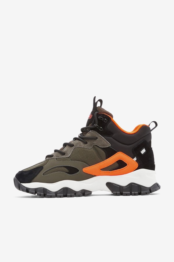 Tarmac/Black/Orange Men\'s Ray Tracer TR 2 Mid Fila
