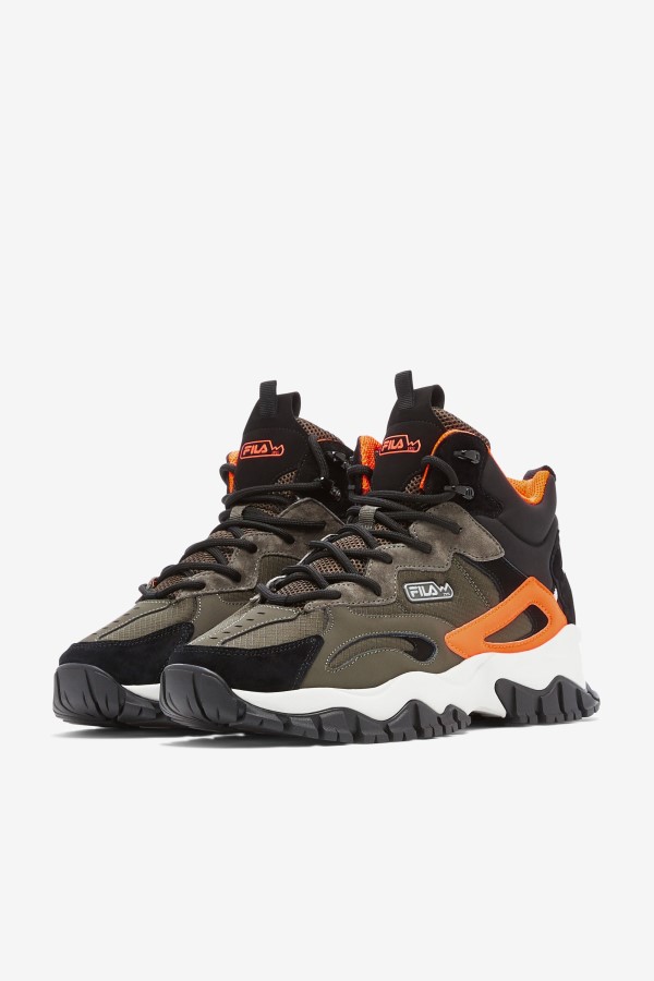 Tarmac/Black/Orange Men\'s Ray Tracer TR 2 Mid Fila
