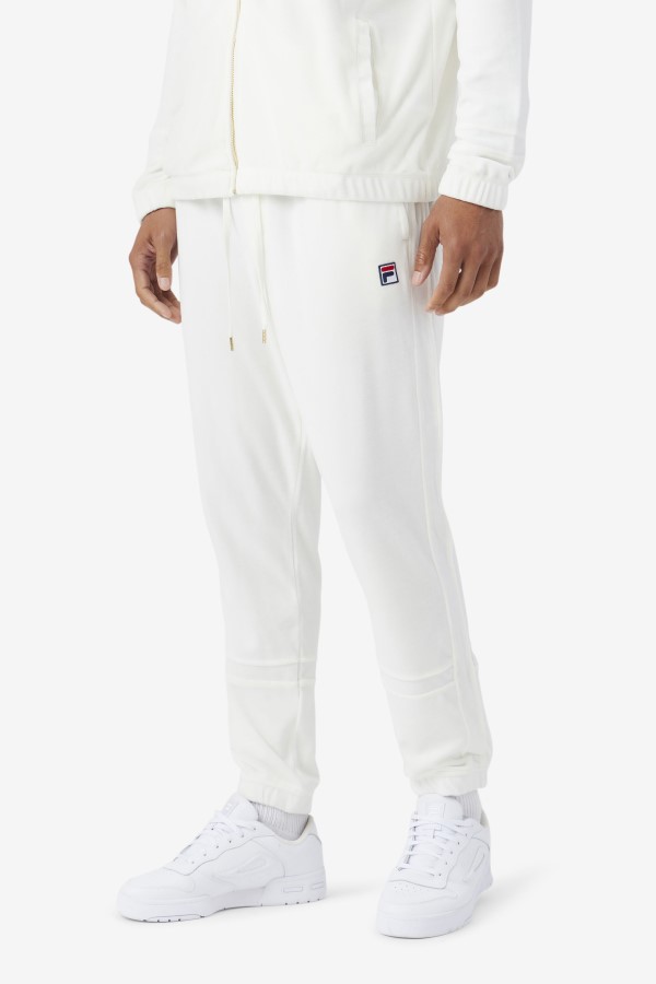 Ravid Velour Pant Egret Fila