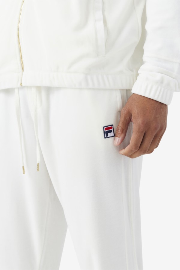 Ravid Velour Pant Egret Fila
