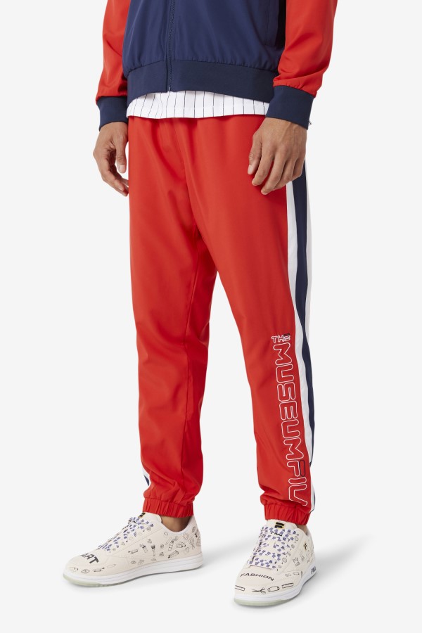 FILA X The Museum Track Pant Fila Red/Peacoat/White