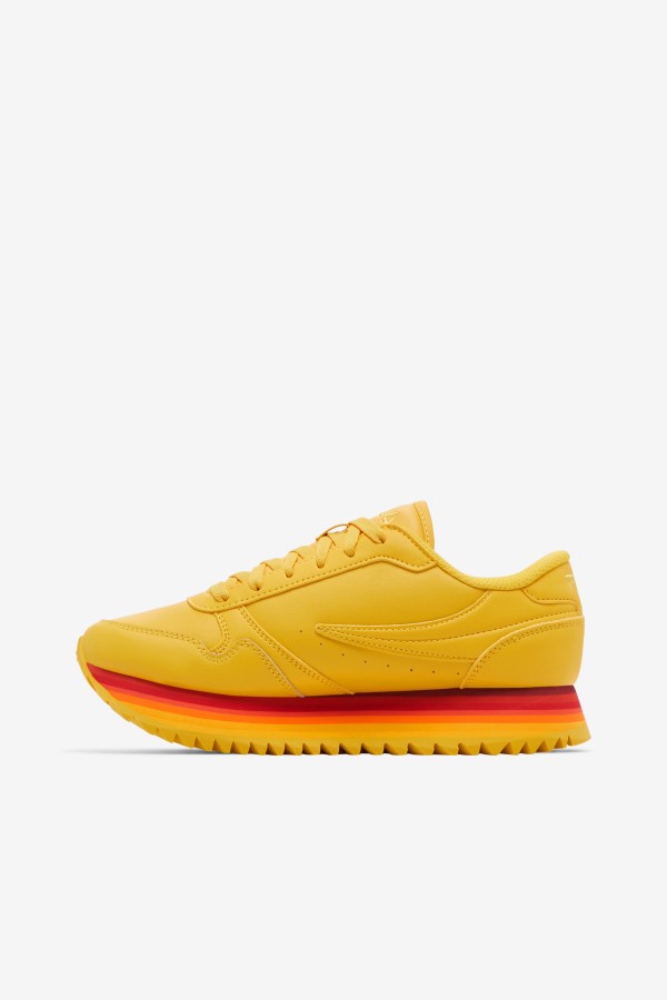 Fila Lemon/Rhubarb Women\'s Orbit Stripe