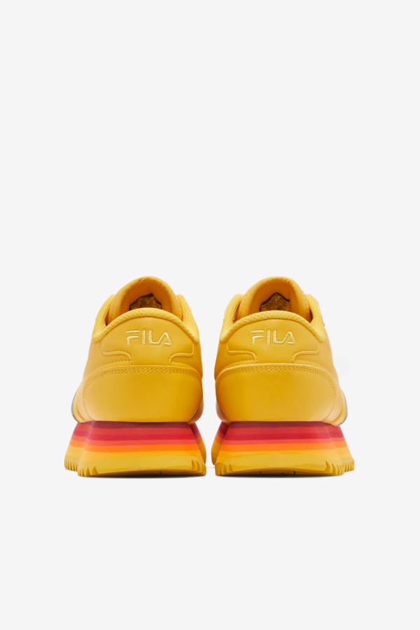 Fila Lemon/Rhubarb Women\'s Orbit Stripe