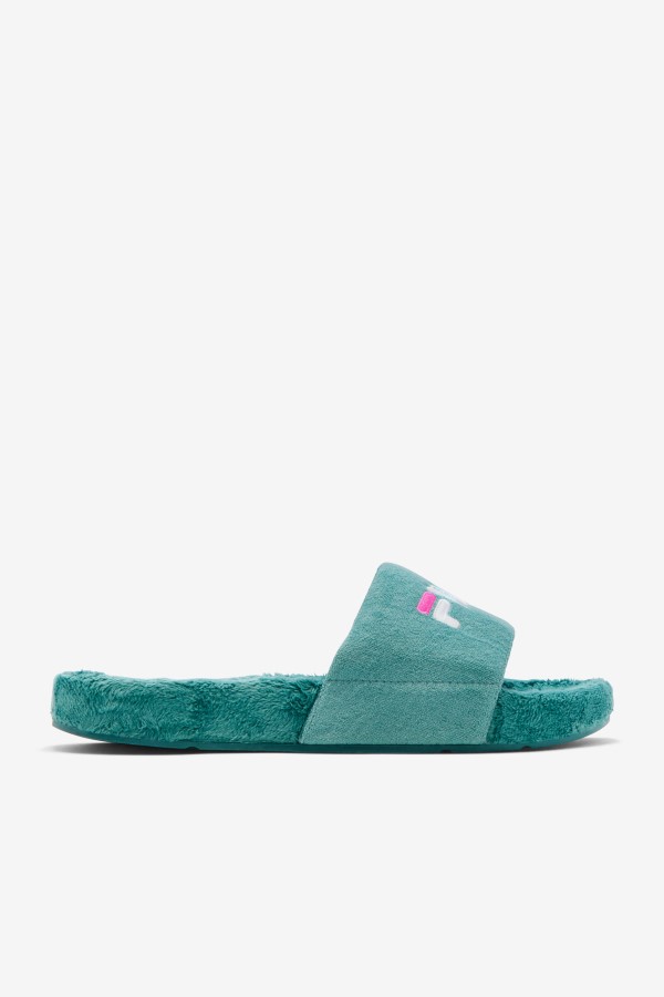 Terry Drifter Slide Bayou/Purple/White Fila