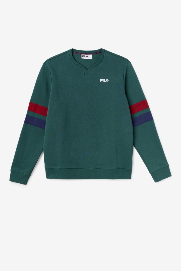 Faneel Crew June Bug/Rhubarb/Peacoat Fila