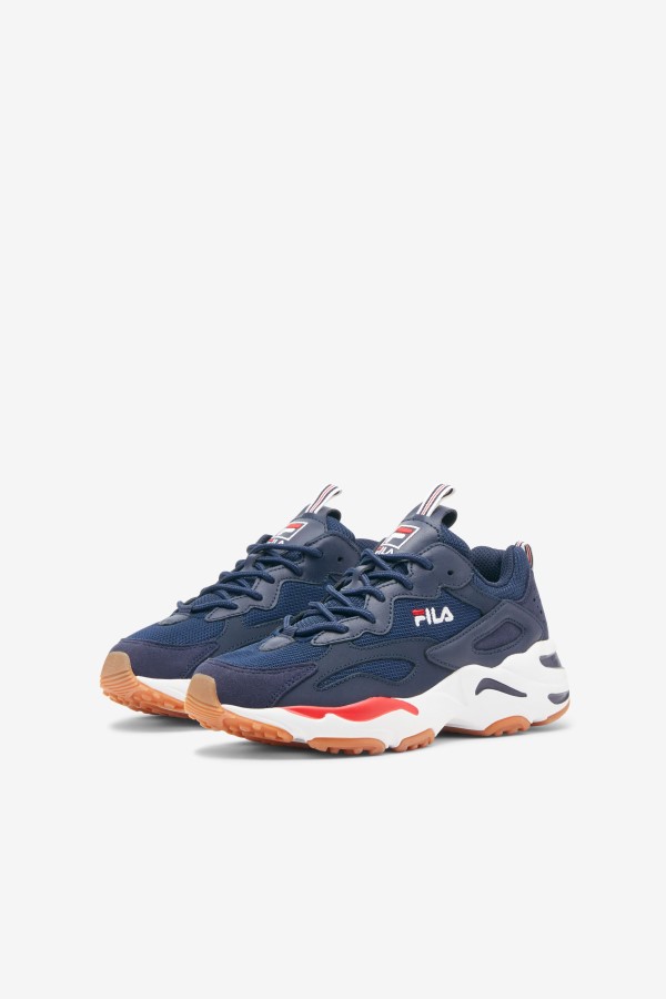 big kids\' ray tracer Navy/White/Red Fila