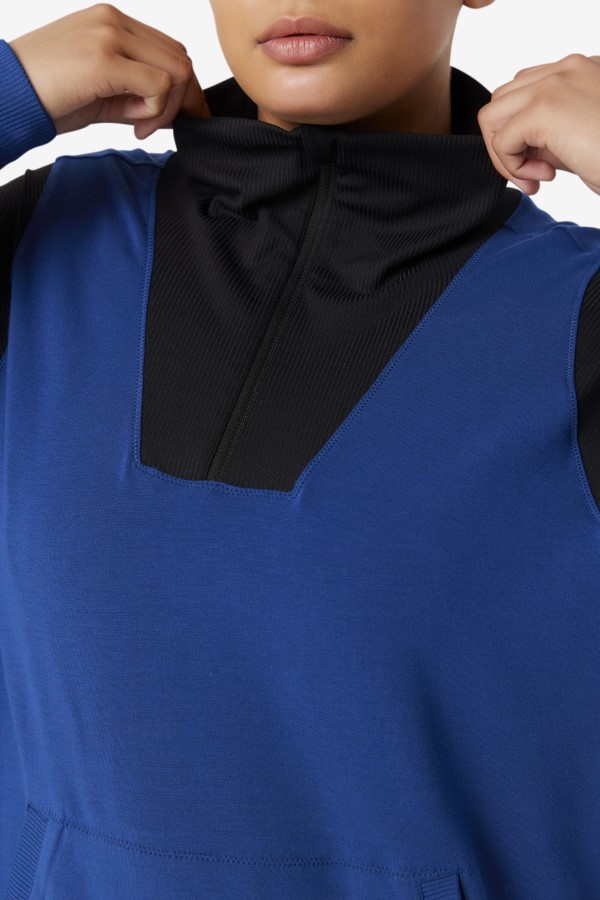 Fi-Lux Half Zip Fila Navy Peony/Black