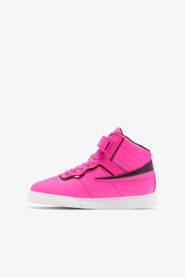 Kids\' Vulc 13 Top Block Fila Pink/White/Black