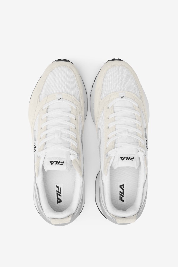 Men\'s Renno N-Generation Patched Fila White/Glacier Gray