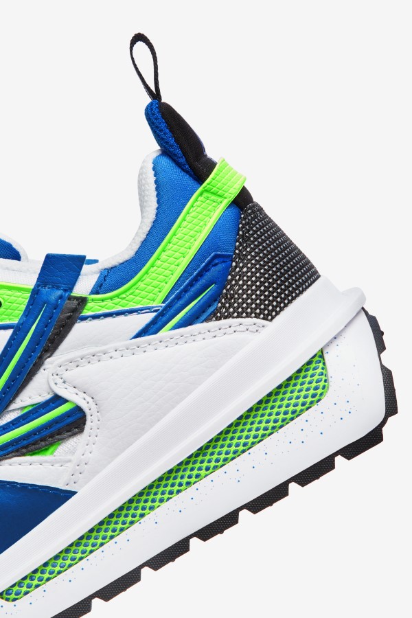 Fila Big Kids\' Sandenal White/Blue/Green