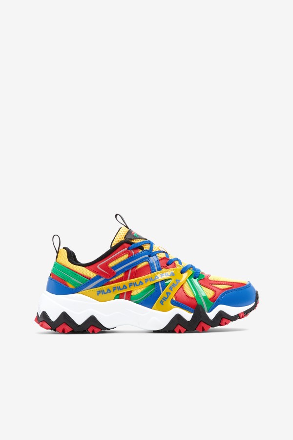 Fila Lemon/Red/Imperial Blue Women's Electromont