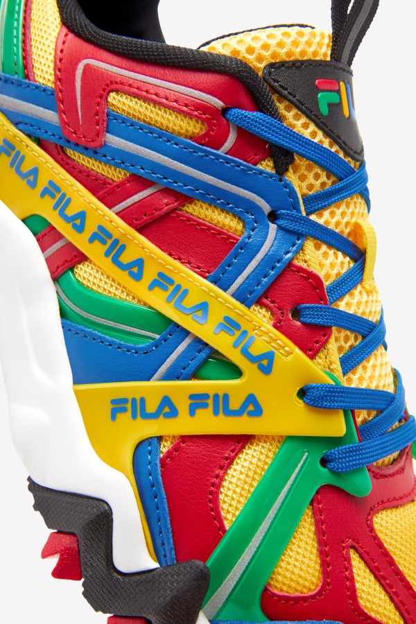 Fila Lemon/Red/Imperial Blue Women\'s Electromont