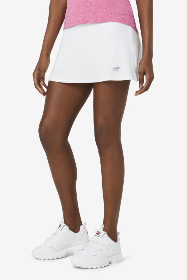 Fila White Pickleball Flounce Skort