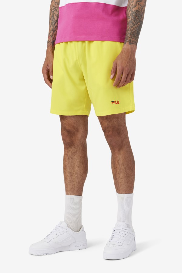 Fila Yellow/Navy/Cherry Tomato Ravini Short