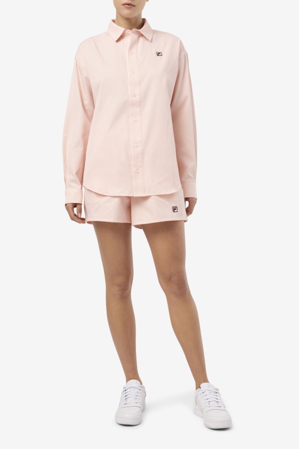 Ariella Short Fila Coral Almond/White