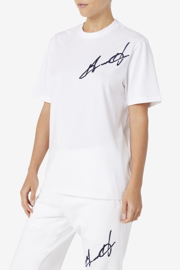 White Grant Hill Cormac Tee Fila