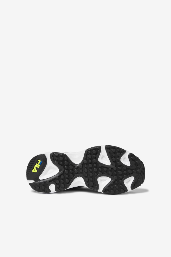 White/Black/Lime Punch Fila Little Kids\' Ray Tracer Apex
