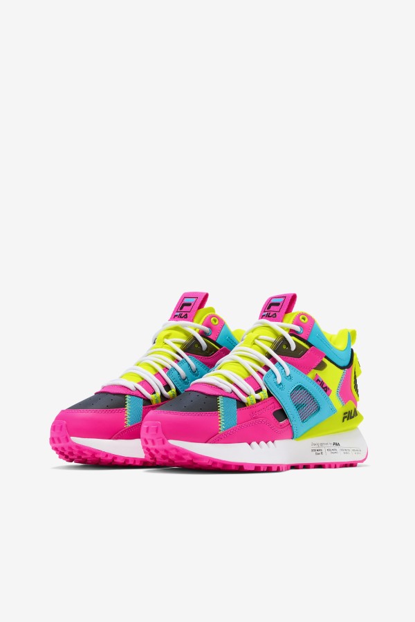 Women\'s Spectra Fila Pink Glo/Yellow/Black