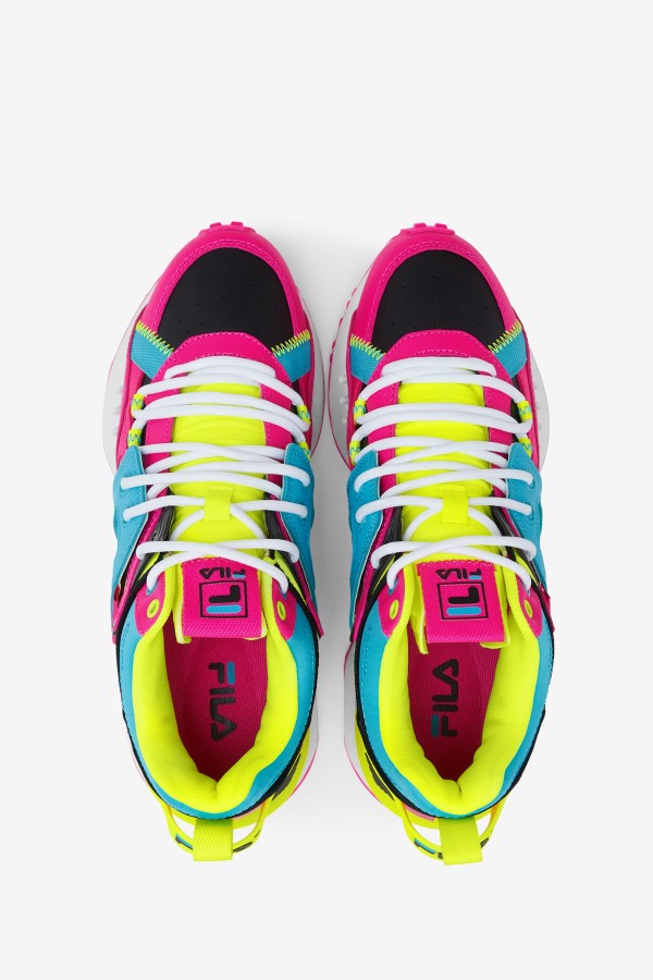 Women\'s Spectra Fila Pink Glo/Yellow/Black