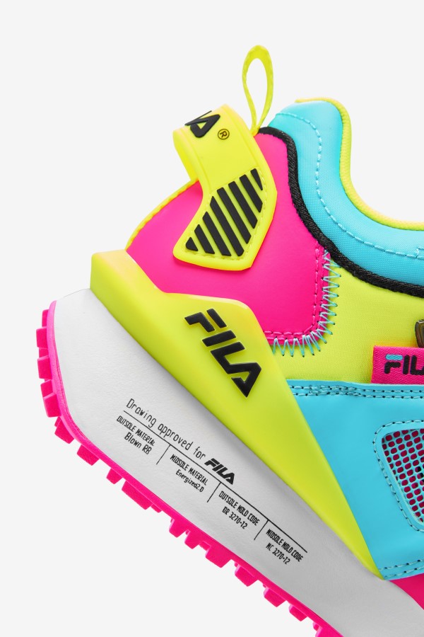 Women\'s Spectra Fila Pink Glo/Yellow/Black