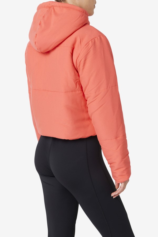 Cayenne/Pickled Beet Fila Eden Puffer Jacket