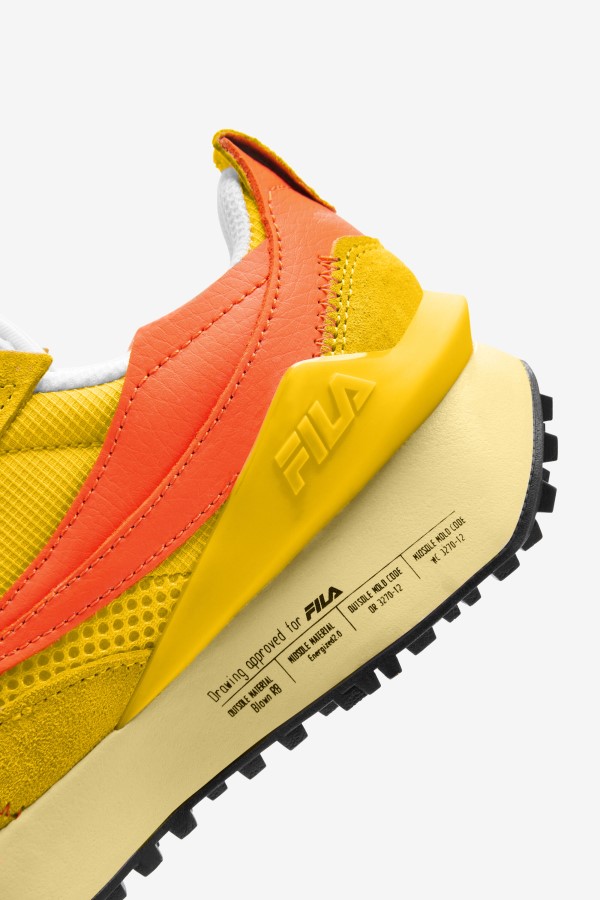 Big Kids\' Renno N-Generation Lemon/Red Orange/Yellow Fila